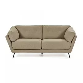 Диван трехместный Sahira коричневого цвета