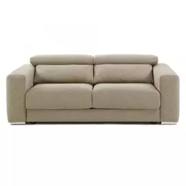 Диван трехместный Singapore бежевого цвета