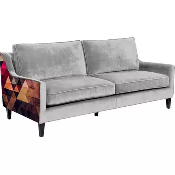 Диван Triangle Silver