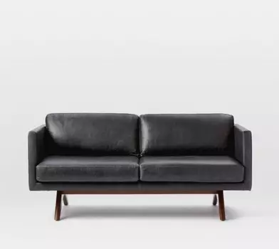 Диван Turella черного цвета