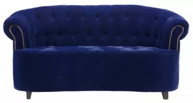 Диван Victoria синего цвета