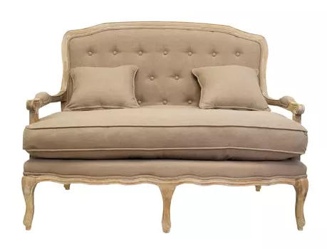 Диван Yareli Brown коричневого цвета