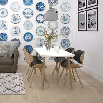 Дизайнерские обои Delft on White