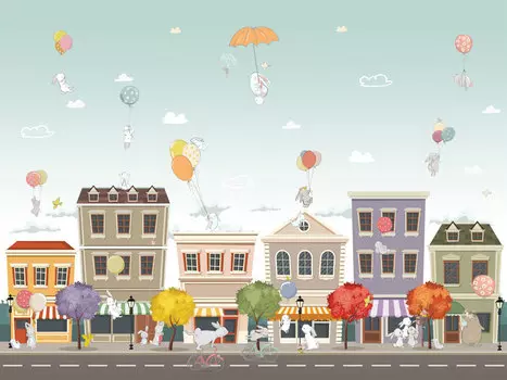 Дизайнерские обои Joy Town