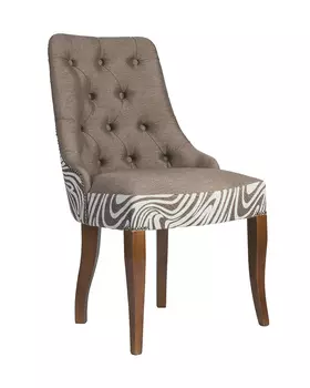 Дизайнерский стул с мягкой обивкой