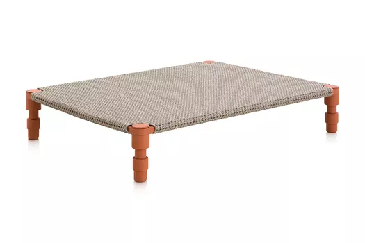 Двойная индийская кровать Gofre Terracotta 150х200