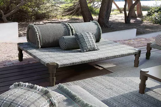 Двухспальная кровать Tartan Green зеленого цвета