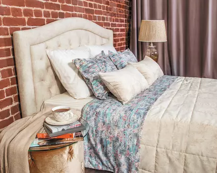 Двустороннее покрывало Maro Fancy из полиэстра