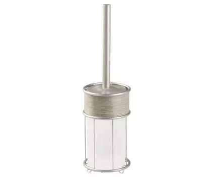 Ершик Realwood серебристого цвета