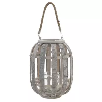 Фонарь из лозы