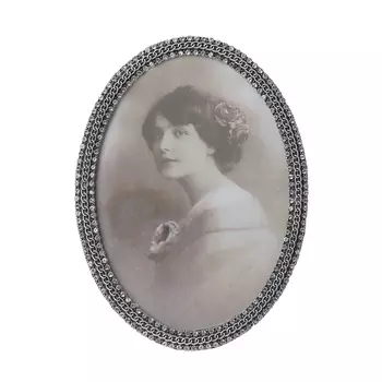 Фоторамка из металла и стекла 13х18