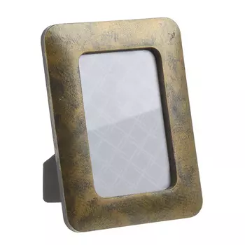 Фоторамка из пластика золотого цвета 13х18