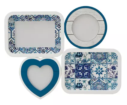 Фоторамка настенная на четыре секции