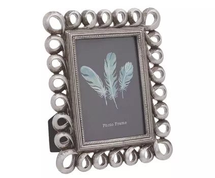 Фоторамка серебристого цвета