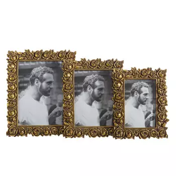 Фоторамка золотого цвета 10x15