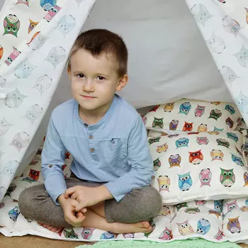 Игровой коврик бомбон Funky Owl большой