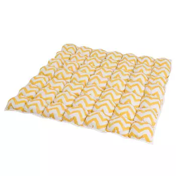 Игровой коврик бомбон Yellow Zigzag