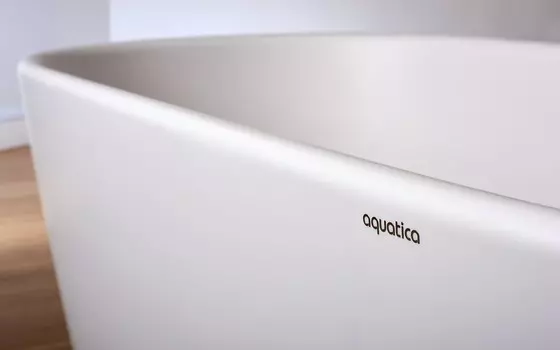 Каменная ванна Lullaby белая