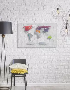 Карта Travel Map Air World