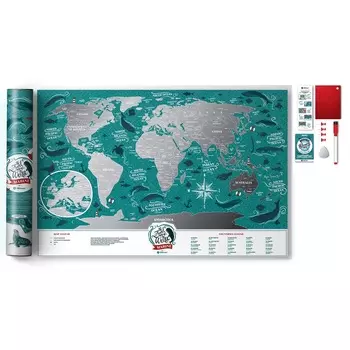 Карта Travel Map Marine World