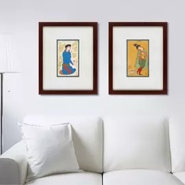 Картина a Youth With Bottle And Cup персия 1610 г.