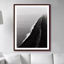 Картина Black Sand Beach Iceland