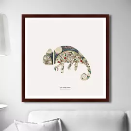 Картина Esse Quam Videri хамелеон 2016 г.