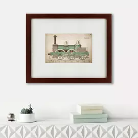 Картина Hercules Locomotive 1843 г.