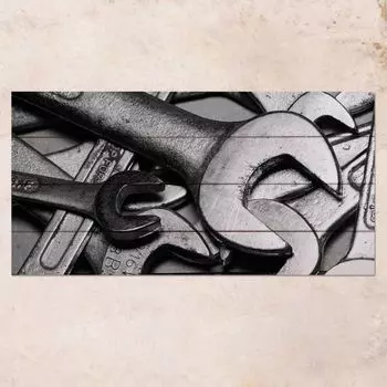 Картина на дереве ключи