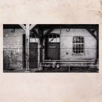 Картина на дереве Old House 40х80