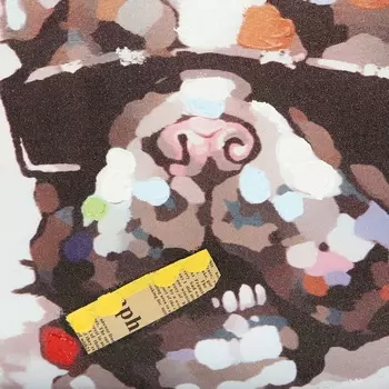 Картина на холсте Bulldog с подрамником 50х50