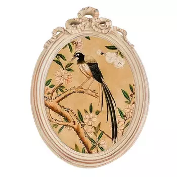 Картина на холсте шинуазри версия 2 в раме бернадетт