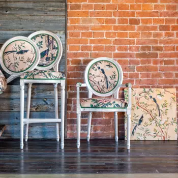 Картина на холсте шинуазри версия 3