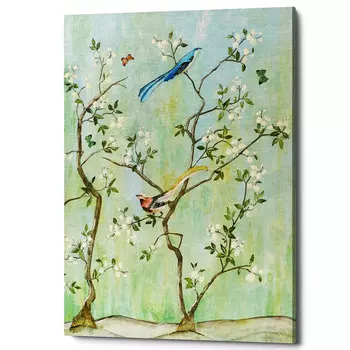 Картина на холсте шинуазри версия 4