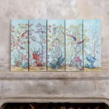 Картина на холсте шинуазри версия 9/1