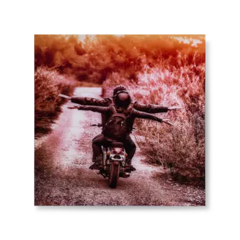 Картина на холсте The Free Way 1000х100