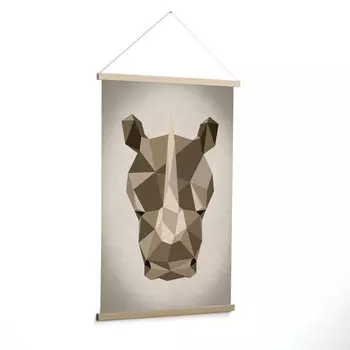 Картина Nomand Rhino Picture на холсте