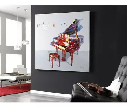 Картина Partitura на подрамнике