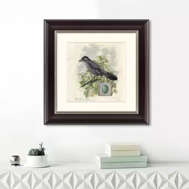 Картина птицы винтажная почтовая открытка №4 1918 г.