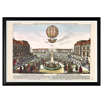 Картина сад тюильри 1 декабря 1783