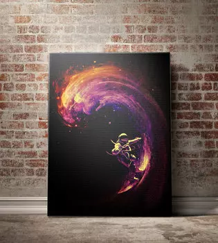 Картина Space Surfer by Nicebleed