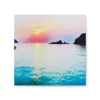 Картина Sunset из трех частей