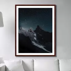 Картина The Sky in The Night Alps