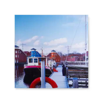 Картина Ville d'Eau из трех частей