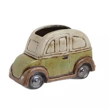 Кашпо автомобиль из керамики