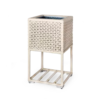 Кашпо напольное Keene бежевого цвета