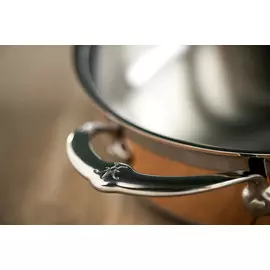 Кастрюля Nanobond с крышкой из нержавеющей стали