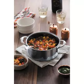 Кастрюля Nanobond с крышкой из нержавеющей стали