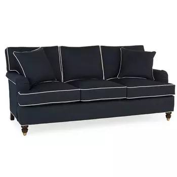 Kate Sleeper Sofa Navy Crypton черного цвета