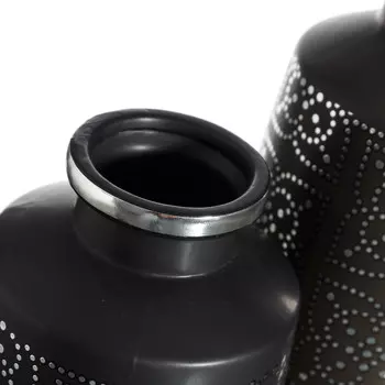 Керамическая ваза черного цвета